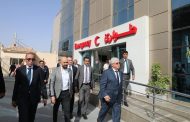 وزير التعليم العالي يتفقد مستشفى سعاد كفافي الجامعي