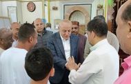 محافظ الأقصر يؤدى شعائر صلاة الجمعة بمسجد سيدي أحمد النجم