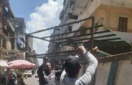 استمرار حملات حي المناخ لإزالة الإشغالات وتحسين المشهد الحضاري في بورسعيد