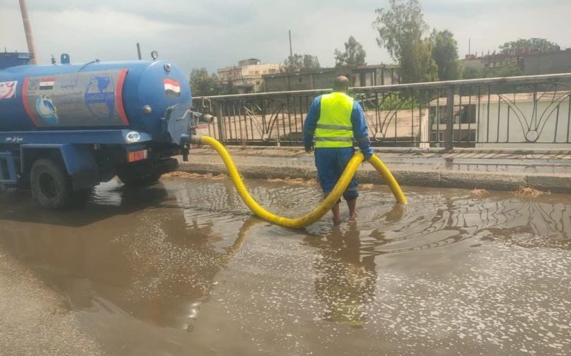 محافظة الغربية تواصل جهودها المكثفة لمواجهة موجة الطقس السيئ