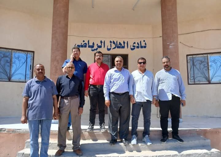وكيل وزارة الشباب والرياضة بالبحر الأحمر يتفقد إحدى الأندية بسفاجا
