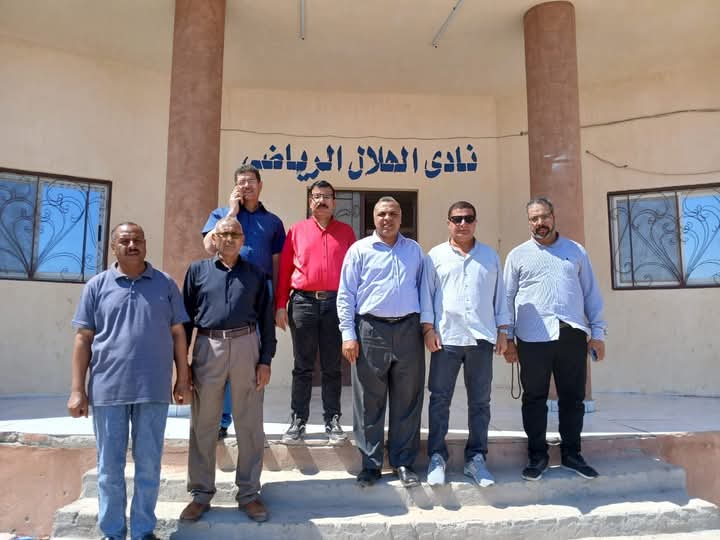 وكيل وزارة الشباب والرياضة بالبحر الأحمر يتفقد إحدى الأندية بسفاجا