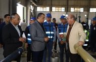 وزير الإنتاج الحربي يتابع معدلات الانتاج في شركة حلوان للآلات والمعدات 