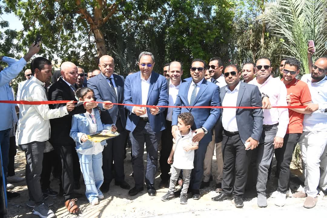 محافظ قنا يفتتح محطة مياه شرب بالجبيل لتخدم 60 ألف مواطن
