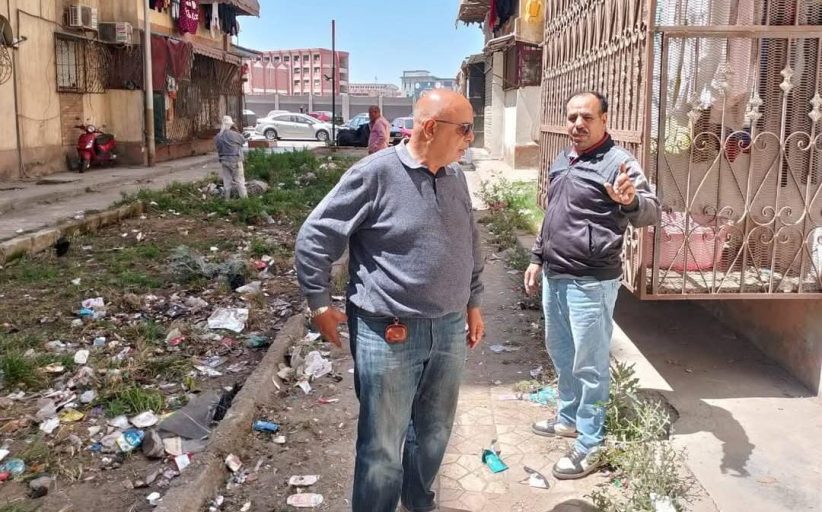 محافظ بورسعيد يتابع أعمال تطوير المساحات الخضراء بحي المناخ ضمن رؤية مصر 2030