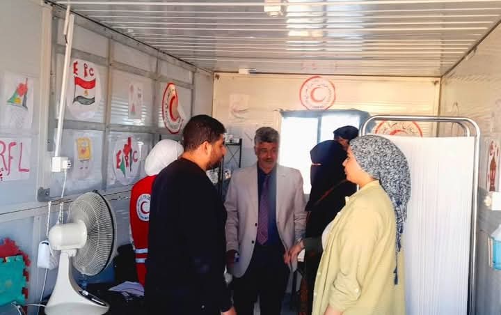 مديرية صحة شمال سيناء تقدم رعاية استثنائية للأشقاء الفلسطينيين في العريش