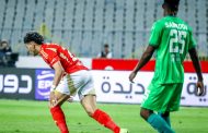شوط أول مثير، الأهلي يتفوق على المصري البورسعيدي في الثواني الأخيرة
