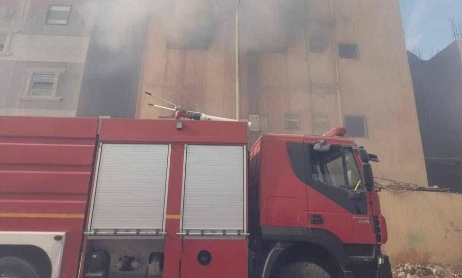 ضباط الإطفاء بالغربية نجحوا في إخماد حريق بأحد الشقق
