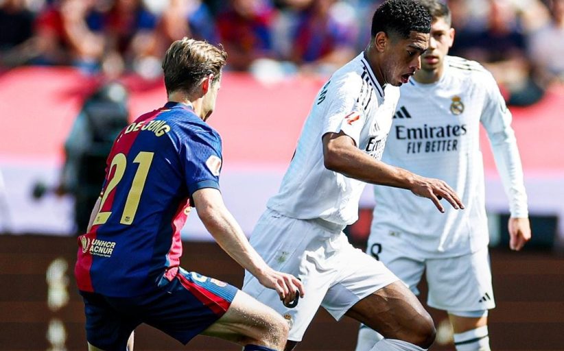 شوط أول مشوق في مونتجويك، ريال مدريد وبرشلونة يتبادلان السيطرة
