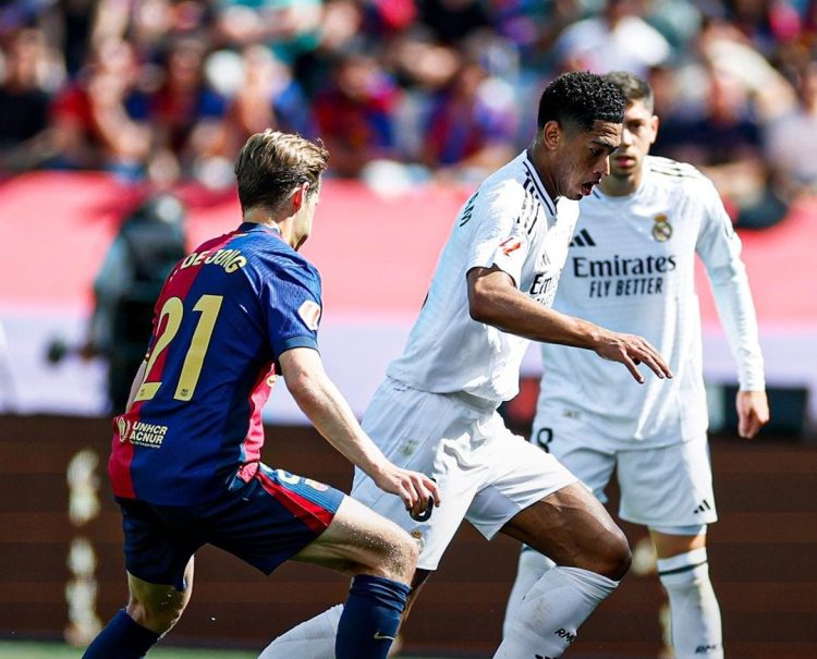 شوط أول مشوق في مونتجويك، ريال مدريد وبرشلونة يتبادلان السيطرة