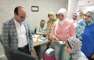 زيارة مفاجئة لرئيس صحة القاهرة لمركزي الشروق وبدر الطبيين