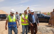 وزير الكهرباء يتفقد تنفيذ أعمال برجى عبور قناة السويس ومسار خط الربط المصرى السعودي