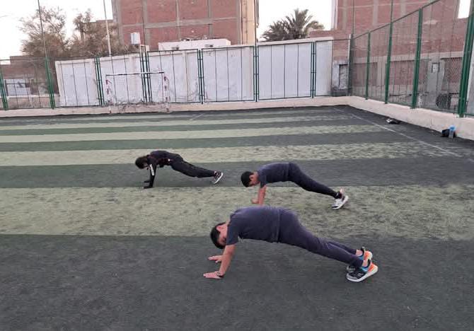 مديرية الشباب بالبحر الأحمر تنفذ تدريب اللياقة للأطفال والشباب أسبوعيًا