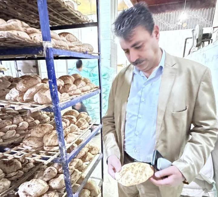 محافظة المنوفية تشن حملة تموينية لضبط مخالفات المخابز بقرية شنوان