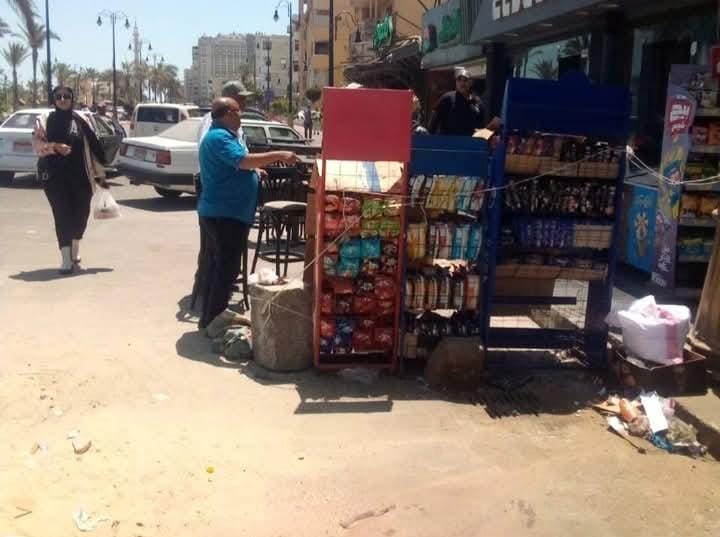 حي المناخ ببورسعيد يواصل حملات إزالة الإشغالات لتحسين جودة الحياة
