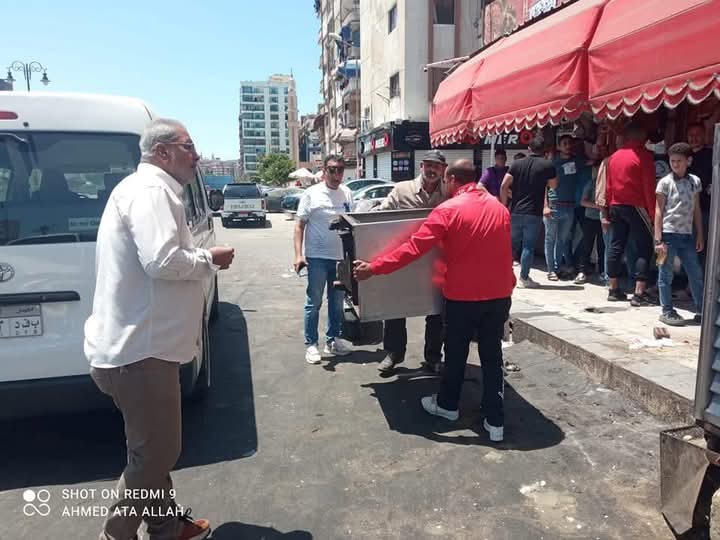محافظة بورسعيد تواصل حملات إزالة المخالفات بحي الزهور لاستعادة الانضباط