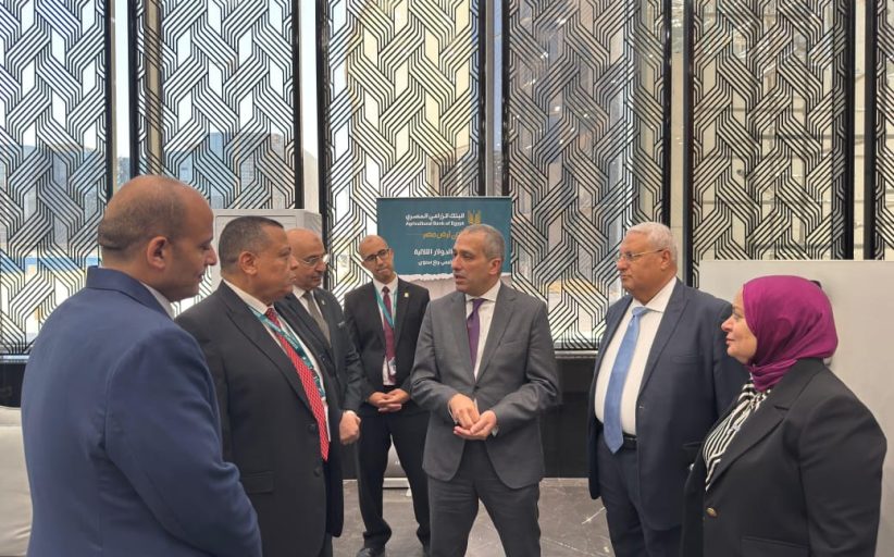 رئيس البنك الزراعي المصري يتفقد الأعمال النهائية بمقر البنك بالعاصمة الإدارية تمهيداً لافتتاحه قريباً