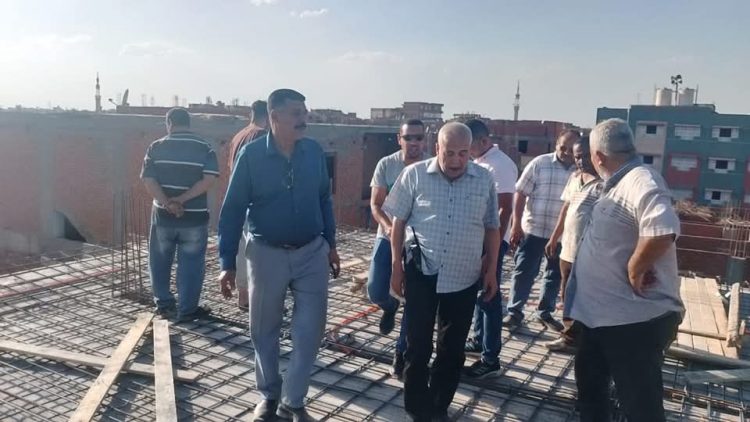 محافظة القليوبية تزيل تعديات زراعية ومباني مخالفة بطوخ