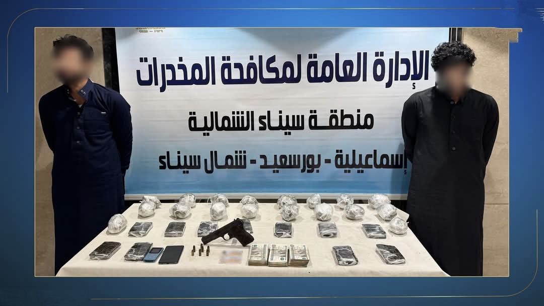 مصرع عنصرين إجراميين في تبادل لإطلاق النيران مع الشرطة بالإسماعيلية وجنوب سيناء وضبط إثنين آخرين 