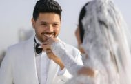 محمد شاهين ورشا الظنحاني يتزوجان في أجواء رومانسية