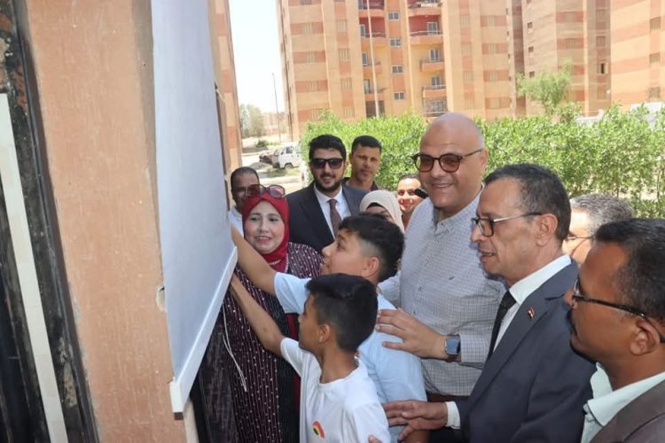 محافظ القليوبية يفتتح مخبزًا نصف آلي لخدمة سكان عرب العليقات