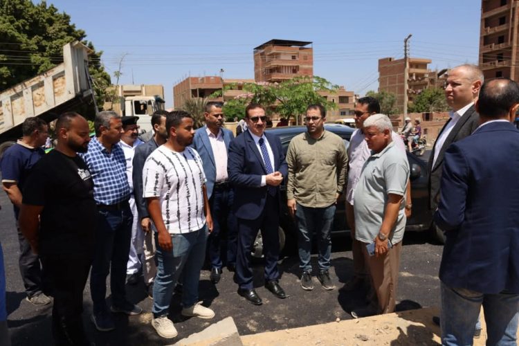 محافظ المنوفية يقود جولات تنموية شاملة لدعم مشروعات العاصمة