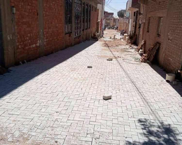 الوادي الجديد تواصل تطوير الطرق الداخلية وتحسين البنية التحتية الشاملة