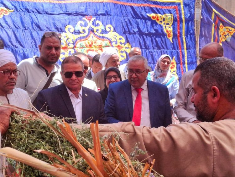 الأقصر تسلم ماكينات تدوير مخلفات القصب لتحسين دخل المزارعين