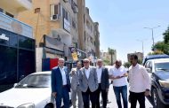 محافظ الأقصر يتفقد شوارع المدينة لمتابعة مستوى النظافة العام