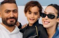 تامر حسني يشكر الفريق الطبي بعد تحسن حالة ابنه 