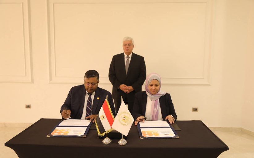 توقيع بروتوكول تعاون بين بنك المعرفة المصري ومؤسسة Qs