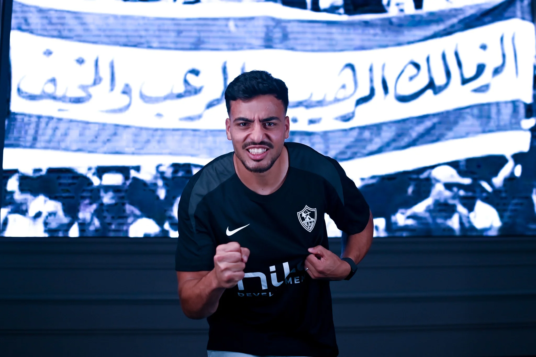 بعد انضمامه رسميًا، محمد إسماعيل يظهر بقميص الزمالك لأول مرة