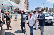 حملة مكبرة لإعادة الانضباط بشارع العبور في حي المناخ