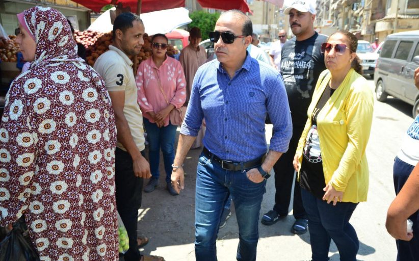 رئيس مدينة بورفؤاد يقود حملة مكبرة لمجابهة الإشغالات بمحيط مسجد الشعراوي