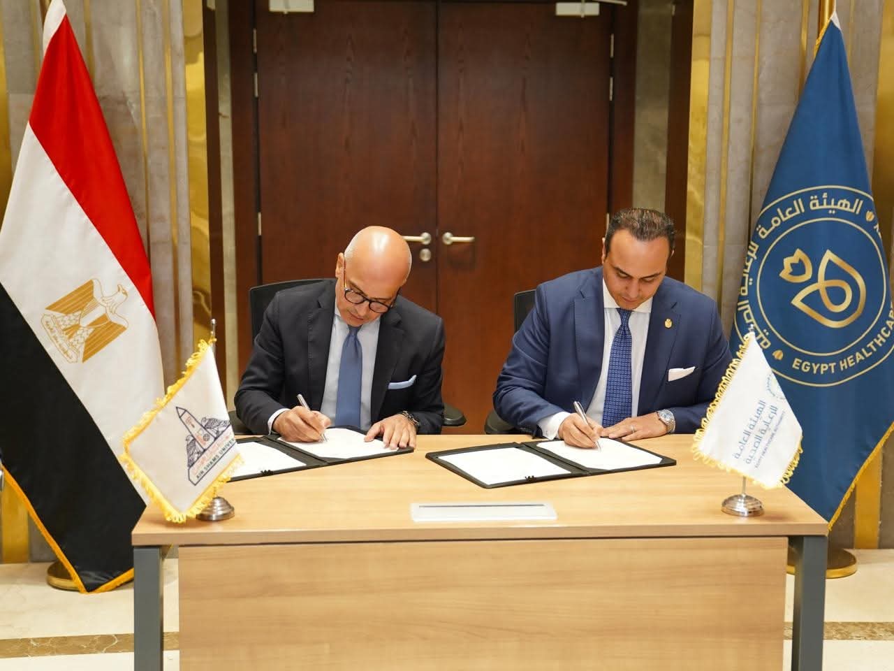 السبكي ورئيس جامعة عين شمس يوقعان مذكرة تفاهم لتعزيز التكامل بينهما