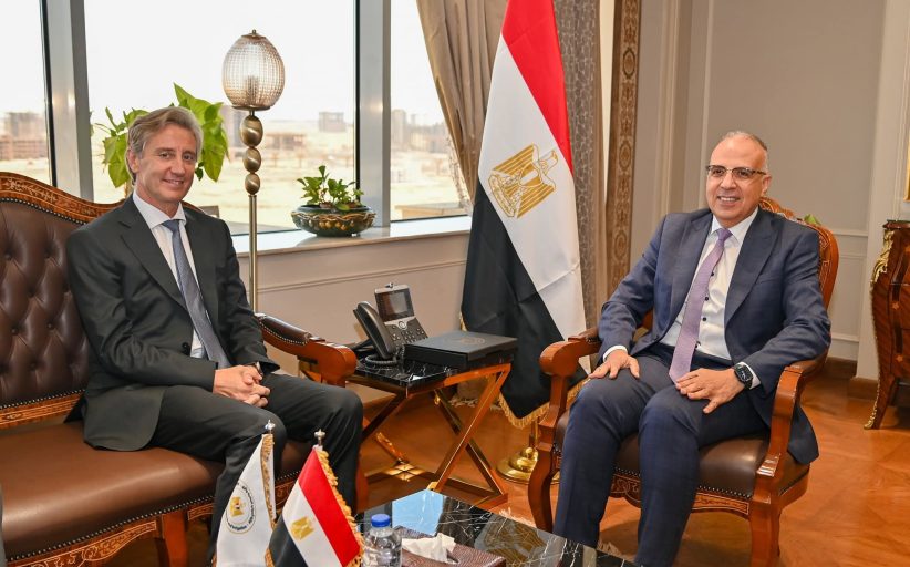 وزير الري يلتقي الممثل المقيم لبرنامج الأمم المتحدة الإنمائي في مصر