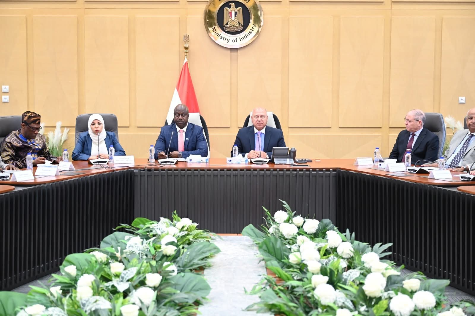 وزير الصناعة والنقل يلتقي نظيره بجمهورية سيراليون لبحث تدعيم التعاون المشترك