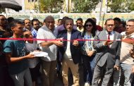 محافظ أسيوط يفتتح السوق الحضري الجديد لتحسين بيئة الباعة الجائلين