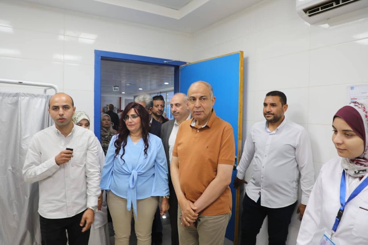 محافظ المنيا يفتتح مركز صفانية الطبي ضمن مبادرة حياة كريمة