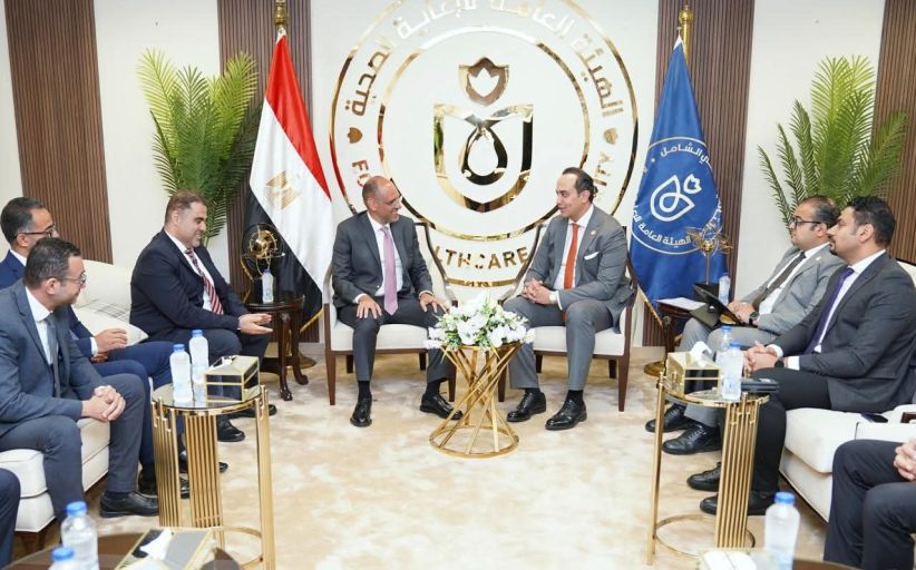 رئيس هيئة الرعاية الصحية يلتقي الرئيس الإقليمي لشركة جانسن بمصر والأردن