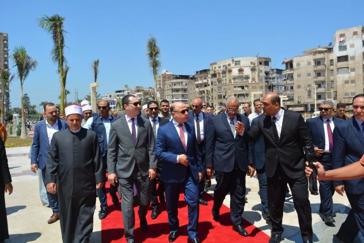 كفر الشيخ تطلق مشروع تطوير ساحة مسجد العارف بالله الدسوقي