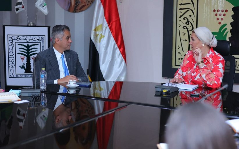 رئيسة المجلس القومي للطفولة تستقبل وفدًا من مؤسسة 