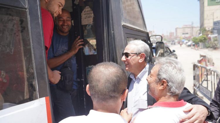 محافظ الغربية يتابع إصلاح كورنيش طنطا ويتفاعل مع المواطنين