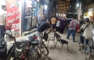 حملات مكثفة لرفع الإشغالات في مركزي بني مزار وملوي بالمنيا 