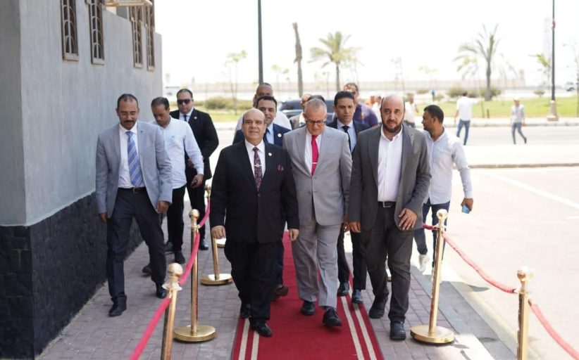 افتتاح مجمع التوثيق والشهر العقاري بمدينة المنصورة الجديدة