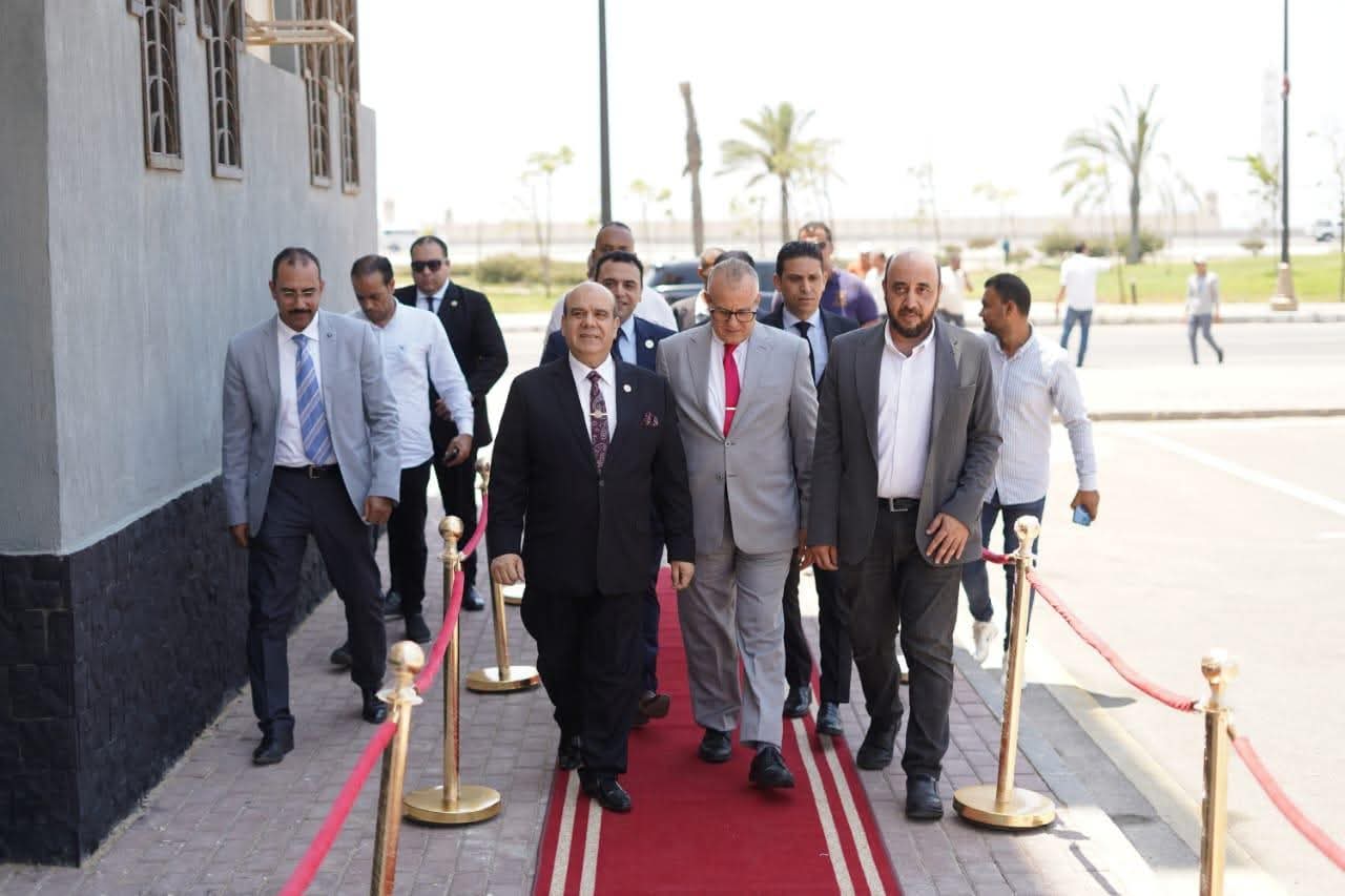 افتتاح مجمع التوثيق والشهر العقاري بمدينة المنصورة الجديدة