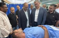 وزيرا البترول والعمل يطمئنان على الناجين من حادث بارج خليج السويس