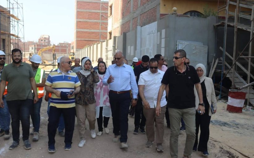 محافظ القليوبية يتفقد مستشفى شبين القناطر ضمن مبادرة حياة كريمة