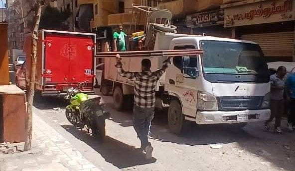الجيزة ترفع 1200 إشغال بشوارع الهرم استجابة لشكاوي المواطنين