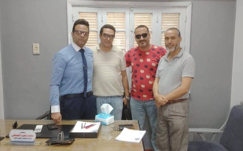 دويدار في زيارة تفقدية للجان المخصصة لفحص الراغبين في الترشح لمجلس الشيوخ